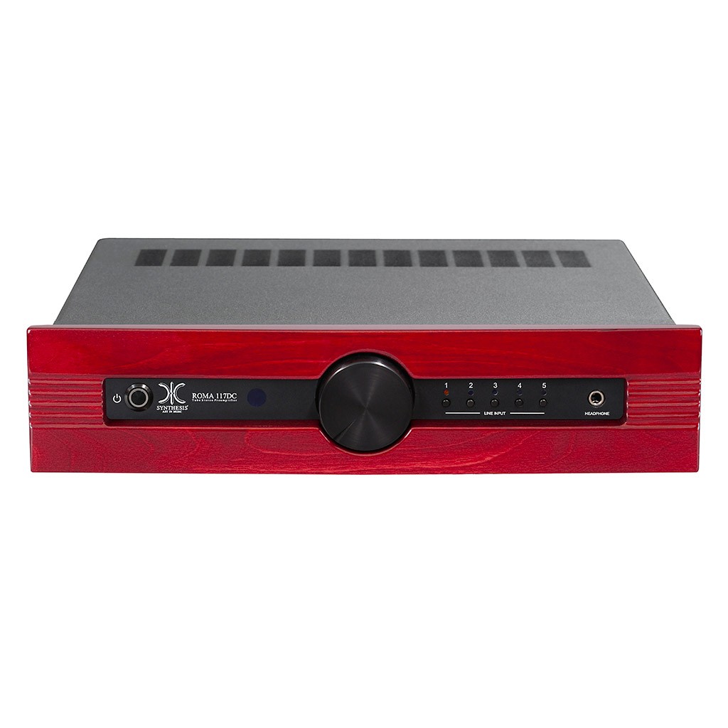 ROMA 117DC RED LACQUER WOOD